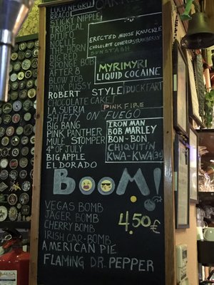 Menu photo 6 Pub Los Arcos Rota, CA
