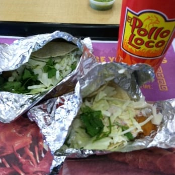 El Pollo Loco - My double fish tacos meal! - Fast Food Near Me - Lakewood, California