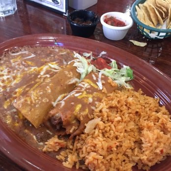Gallo's Mexican Restaurant - The #20, one tamale and one beef enchilada - Mexican Near Me - Fairbanks, Alaska