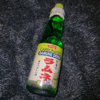 Kazama Ramen Bar - melon flavored Japanese soda - Ramen Near Me - Tulsa, Oklahoma