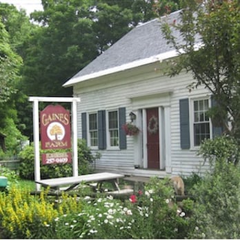 Gaines Farm & Kennel - Photo of entrance from their website - Farmers Market Near Me - Guilford, Vermont