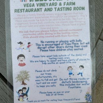 Vega Vineyard and Farm - Welcome card - Wineries Near Me - Buellton, California Vega Vineyard and Farm - Welcome card - Wineries Near Me - Buellton, California