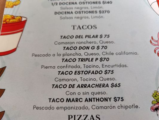 Menu photo 2 El Monchal mx Ensenada, BCN Menu photo 2 El Monchal mx Ensenada, BCN