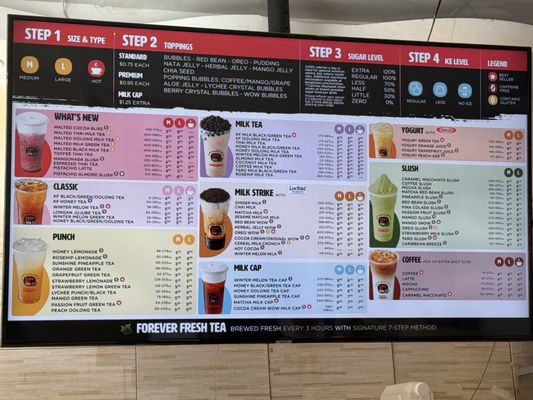 Menu photo 1 Kung Fu Tea New York, NY Menu photo 1 Kung Fu Tea New York, NY
