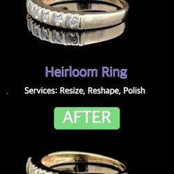Kim My Jewelry - Heirloom Diamond Band Restored