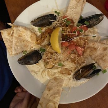 The Crab Shack - Shacktacular Seafood Pasta - Seafood Near Me - Folly Beach, South Carolina