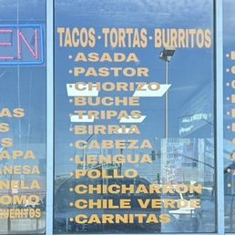 Menu of place
