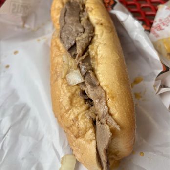 Geno's Steaks - Cheesesteak with Cheese Whiz. - Sandwiches Near Me - Philadelphia, Pennsylvania Geno's Steaks - Cheesesteak with Cheese Whiz. - Sandwiches Near Me - Philadelphia, Pennsylvania