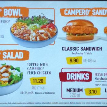 Pollo Campero - Menu 2 - Chicken Shop Near Me - Las Vegas, Nevada Pollo Campero - Menu 2 - Chicken Shop Near Me - Las Vegas, Nevada