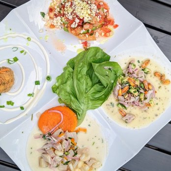 STIR Charlotte - Ceviche Sampler | Instagram: @telephonesmoothie - New American Near Me - Charlotte, North Carolina STIR Charlotte - Ceviche Sampler | Instagram: @telephonesmoothie - New American Near Me - Charlotte, North Carolina
