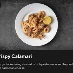 Casa di Salvatore - The advertised calamari (is not what I received)