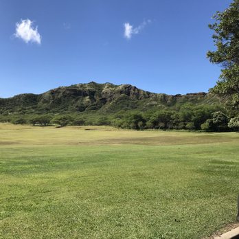 Diamond Head State Monument - Diamond Head from a distance - Parks Near Me - Honolulu, Hawaii