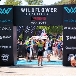 Wildflower Experience - Another finisher celebrates completing Wildflower Experience (2025)
