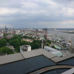 Penthouse Elb-Panorama - Blick vom 20. Stock