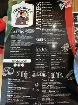 Menu photo 2 Pizza Bella Palatine, IL