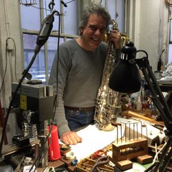 Perry Ritter - Perry at his repair bench.