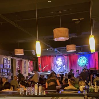 Jazz Showcase - Great view and excellent acoustics from our seats at the bar - Jazz & Blues Near Me - Chicago, Illinois