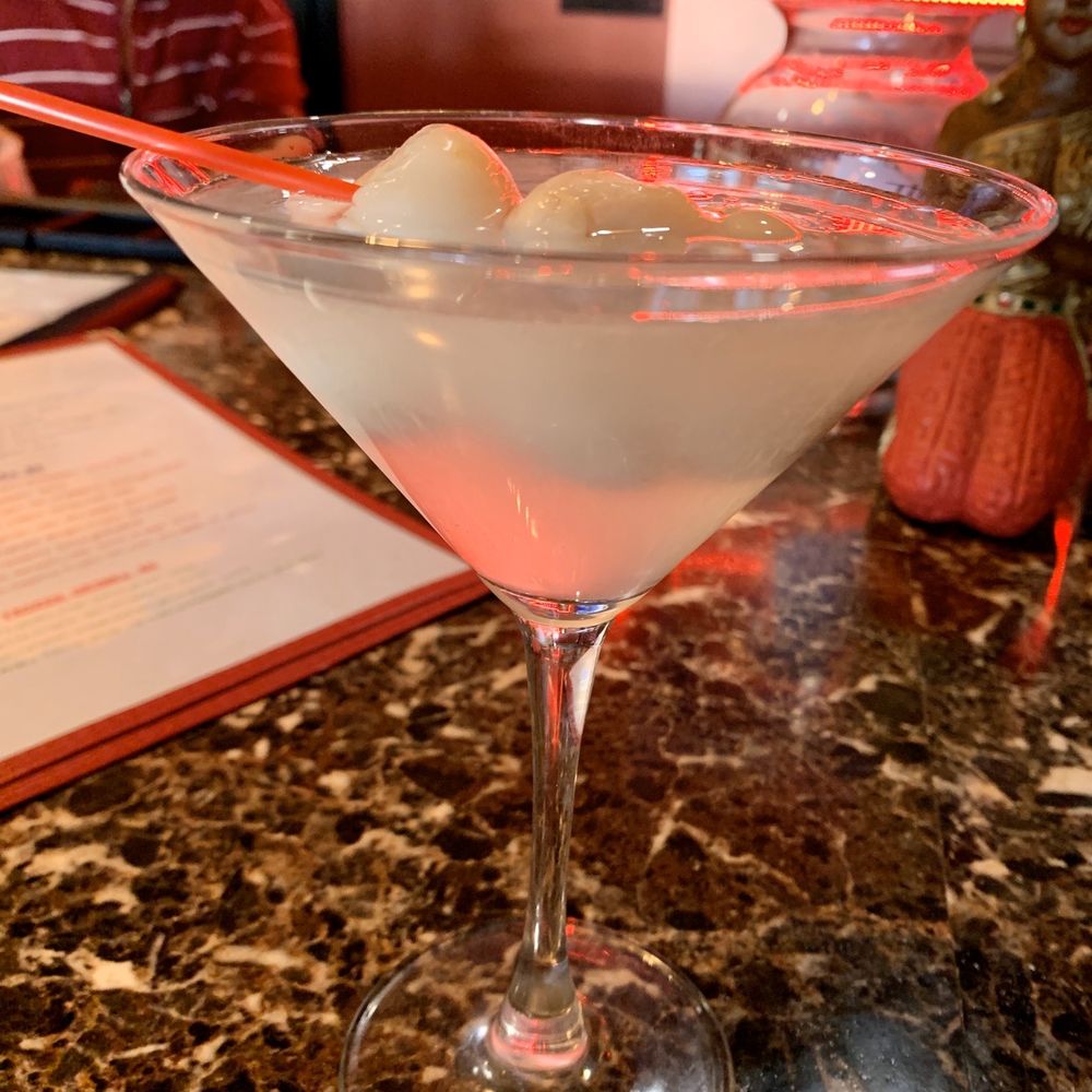 Thai Zapp - Lychee martini (only Tito's and lychee. No chambord or triple sec as listed on the drink menu) - Thai Near Me - Dunkirk, Maryland Thai Zapp - Lychee martini (only Tito's and lychee. No chambord or triple sec as listed on the drink menu) - Thai Near Me - Dunkirk, Maryland