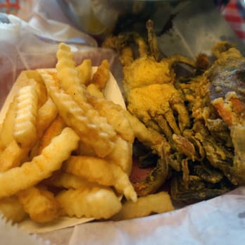 Crawfish Shack Seafood - Soft Shell crab was break-apart-crispy goodness with flaky meat inside. - Seafood Near Me - Atlanta, Georgia Crawfish Shack Seafood - Soft Shell crab was break-apart-crispy goodness with flaky meat inside. - Seafood Near Me - Atlanta, Georgia