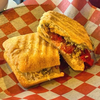 House Blend Cafe - Chicken Pesto Panini - Cafes Near Me - Ocoee, Florida