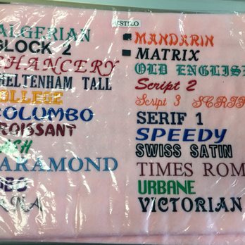 Sk Embroidery - Variety of choices. - Embroidery & Crochet Near Me - Norwalk, California Sk Embroidery - Variety of choices. - Embroidery & Crochet Near Me - Norwalk, California