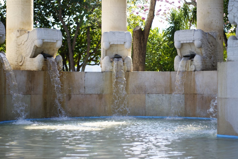 Fuente del Parque de las Americas