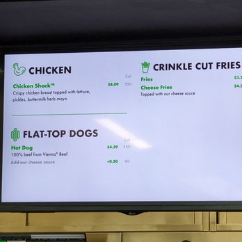 Shake Shack - Chicken, Hot Dogs and Fries Menu - March 2022 - American Near Me - Atlanta, Georgia