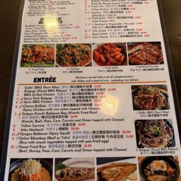 Their menu !