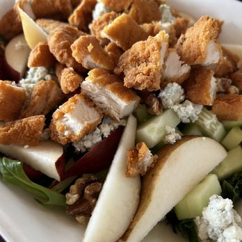 Main Street Diner - Chicken, pear, and blue cheese salad - Cafes Near Me - Valatie, New York Main Street Diner - Chicken, pear, and blue cheese salad - Cafes Near Me - Valatie, New York