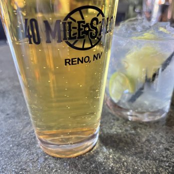 40 Mile Saloon - a pint of beer and ice - Pubs Near Me - Reno, Nevada