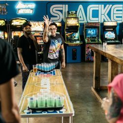 Slackers Sports Bar Naco Sports Bar, Bar, Video Arcade, Night Club 12234 Nacogdoches Road San Antonio, Texas 78217 (210) 685-...