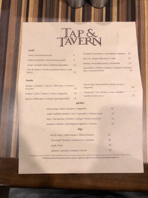 Menu photo 3 Tap and Tavern Dallas, TX Menu photo 3 Tap and Tavern Dallas, TX
