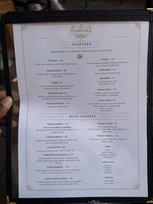 Menu photo 3 Samsara Phoenix, AZ