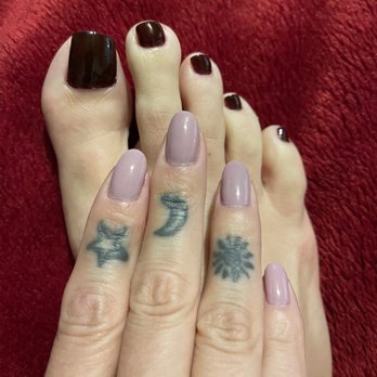 Lovely Nails & Spa - Annie did a beautiful pedicure and May did a beautiful manicure - Nail Salons Near Me - Montclair, California