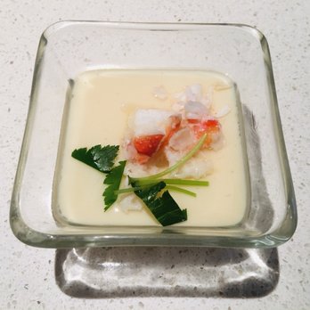 Sushi Kashiba - Crab chawanmushi @shelbyfoodadventure - Japanese Near Me - Seattle, Washington