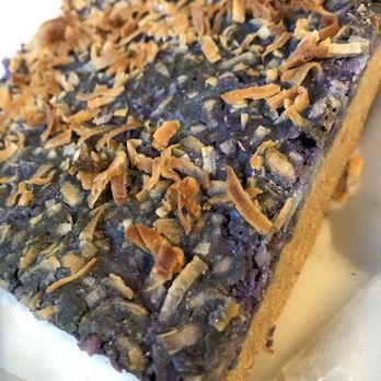 Jennivee’s Bakery - Purple Velvet "Ube" Coconut Bars - Desserts Near Me - Chicago, Illinois