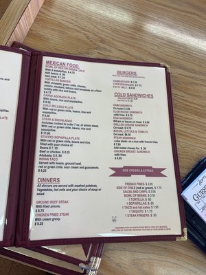 Menu photo 2 Cafe 66 Albuquerque, NM