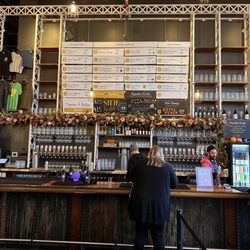 Pryes Brewing - Menu board