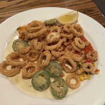 Blue Ridge Grill - Calamari - didn't like how it's served. - American Near Me - Leesburg, Virginia