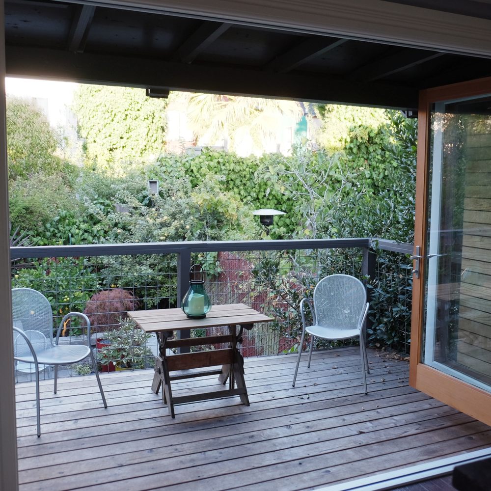 Jack Thompson - Our new deck with a bi-folding door. - General Contractors Near Me - San Francisco, California Jack Thompson - Our new deck with a bi-folding door. - General Contractors Near Me - San Francisco, California