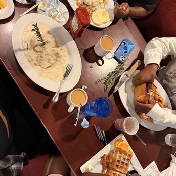 Hash House A Go Go - Biscuits and Biscuits & Gravy Kid waffles and bacon Breakfast sandwich - New American Near Me - Orlando, Florida Hash House A Go Go - Biscuits and Biscuits & Gravy Kid waffles and bacon Breakfast sandwich - New American Near Me - Orlando, Florida