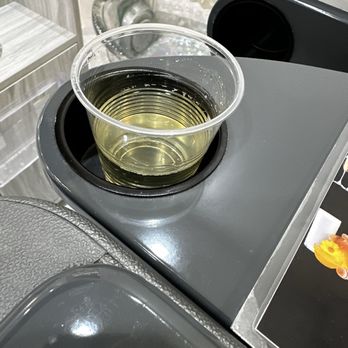 LeO Nails & Organic Spa - Enjoy a little holiday bubbly! Nom nom! - Nail Salons Near Me - Camas, Washington