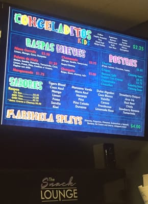 Menu photo 1 The Snack Lounge El Paso, TX