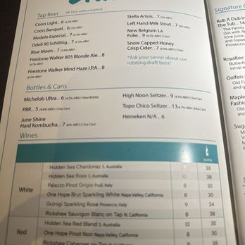 Holey Moley - Menu - Mini Golf Near Me - Denver, Colorado