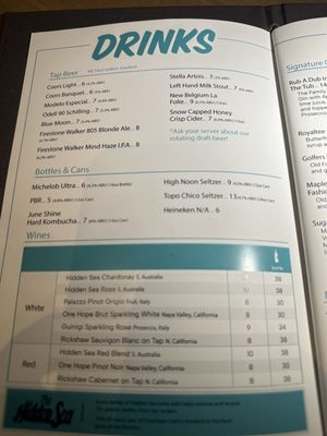 Menu photo 7 Holey Moley Denver, CO