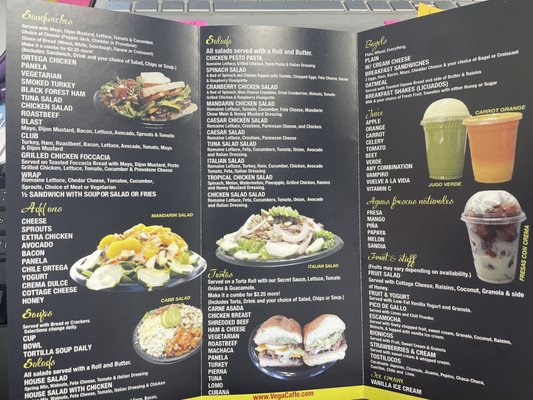 Menu photo 3 Vega Cafe San Diego, CA Menu photo 3 Vega Cafe San Diego, CA