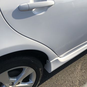 Dent and Scratch Pro - UTC - Door and back rear panel had damage too. This is the amazing after pic. - Body Shops Near Me - San Diego, California Dent and Scratch Pro - UTC - Door and back rear panel had damage too. This is the amazing after pic. - Body Shops Near Me - San Diego, California