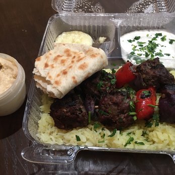 Nicholas Restaurant - Gresham - Beef Kafta Kabab Plate - Mediterranean Near Me - Gresham, Oregon Nicholas Restaurant - Gresham - Beef Kafta Kabab Plate - Mediterranean Near Me - Gresham, Oregon