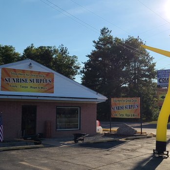 Sunrise Surplus - Local Services Near Me - East Tawas, Michigan Sunrise Surplus - Local Services Near Me - East Tawas, Michigan