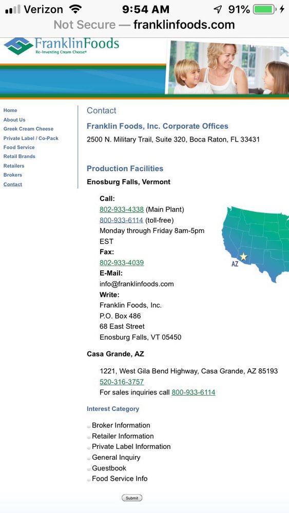 FRANKLIN FOODS Updated June 2024 6274 Linton Blvd, Delray Beach
